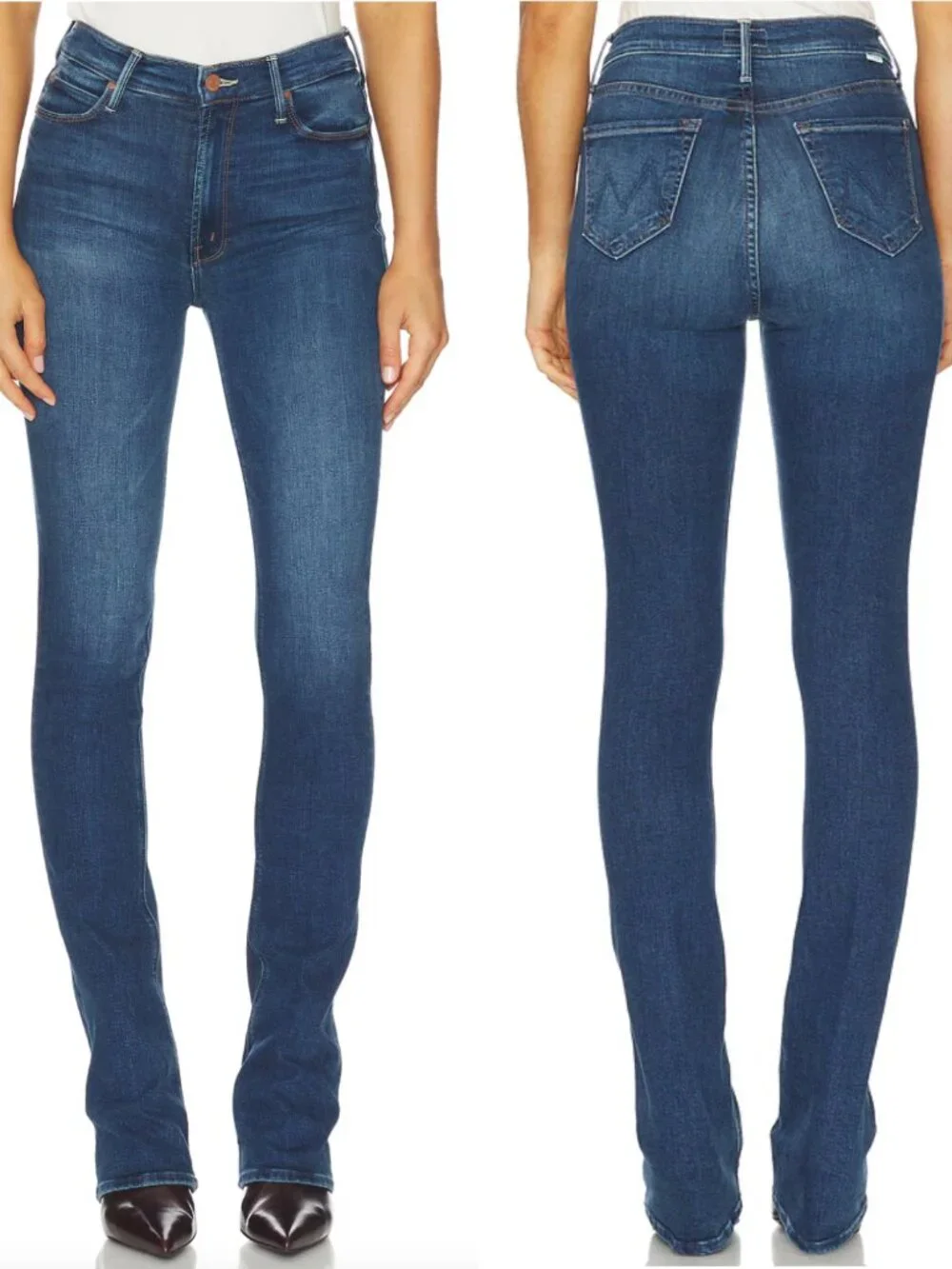MOTHER High Waisted Runaway Jean Size 24 NEW